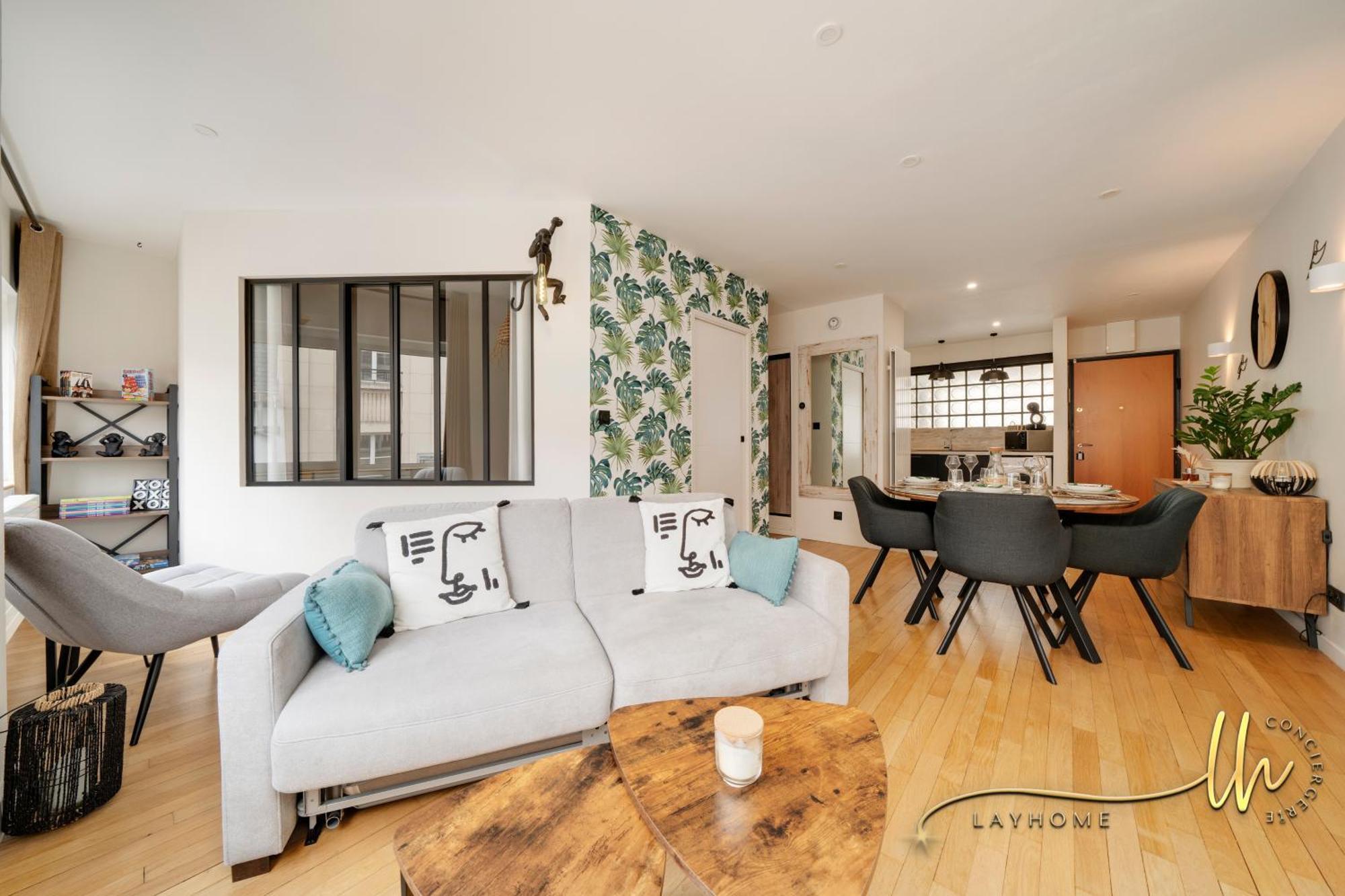 Chaleureux, Lumineux Et Confortable F2 Renove En Plein Coeur De Нансі Екстер'єр фото