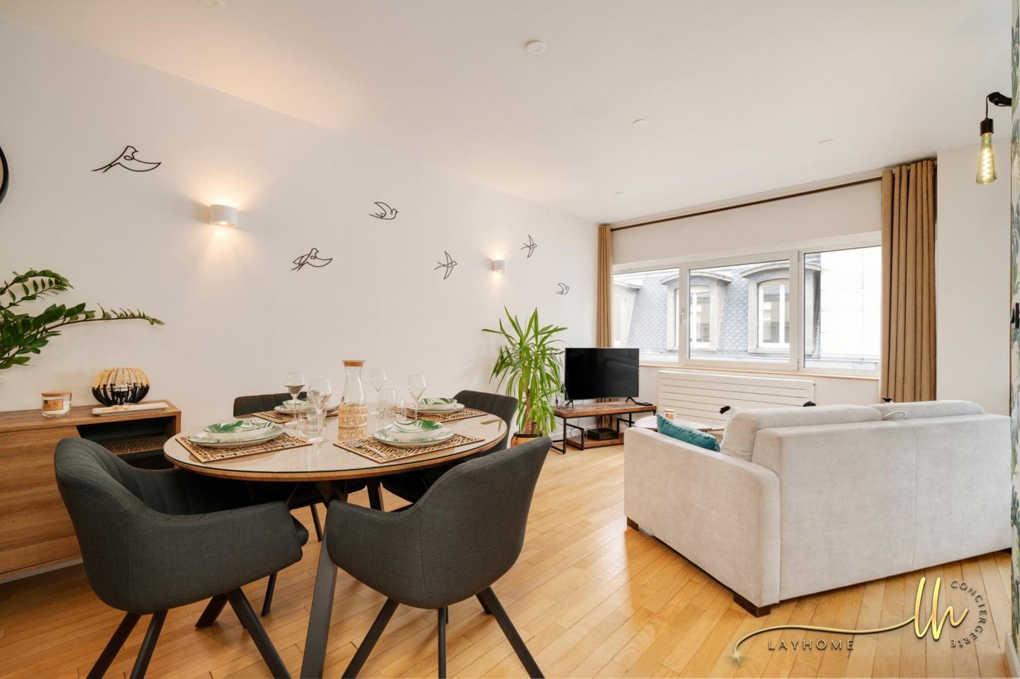 Chaleureux, Lumineux Et Confortable F2 Renove En Plein Coeur De Нансі Екстер'єр фото